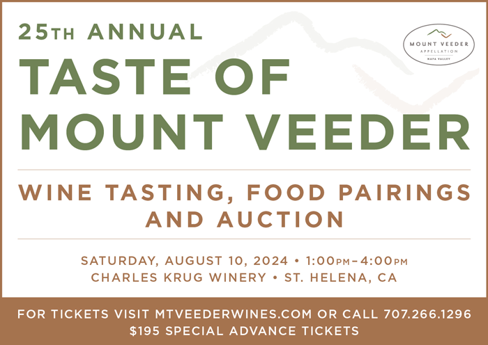 Taste of Mount Veeder